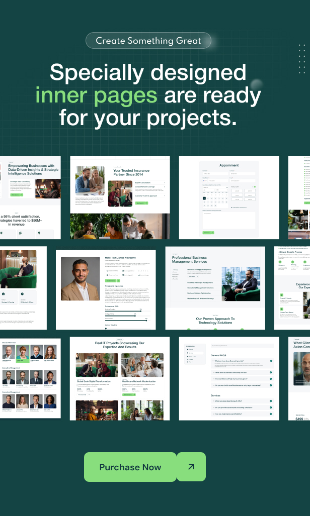 Bconsult – Business Consulting, Finance & Corporate HTML Template