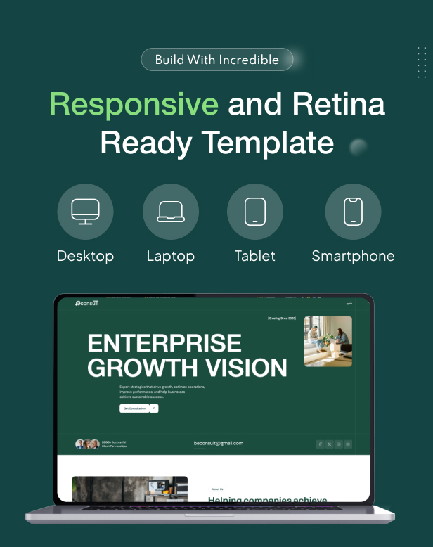 Bconsult – Business Consulting, Finance & Corporate HTML Template