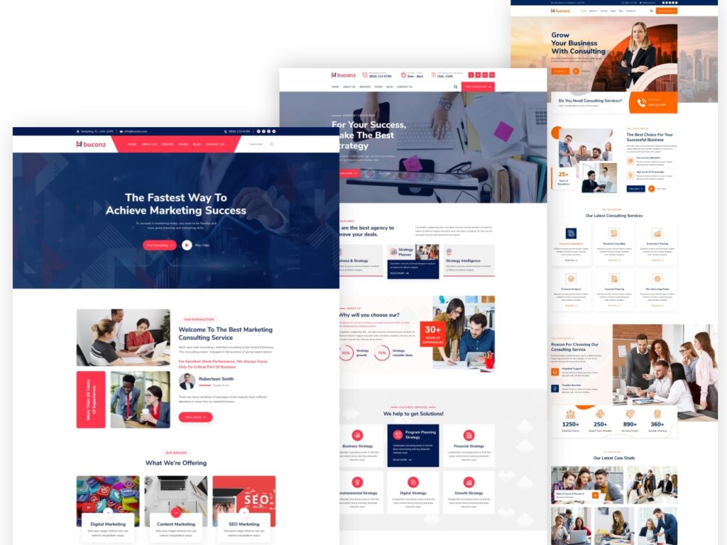 Best Consultant Websites template & Why We Have (2022)