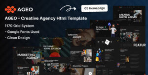 ageo - creative agency html template