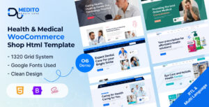 Medical HTML5 Template With RTL
