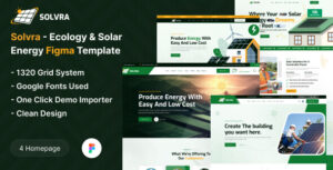 Ecology Solar Energy Figma Template