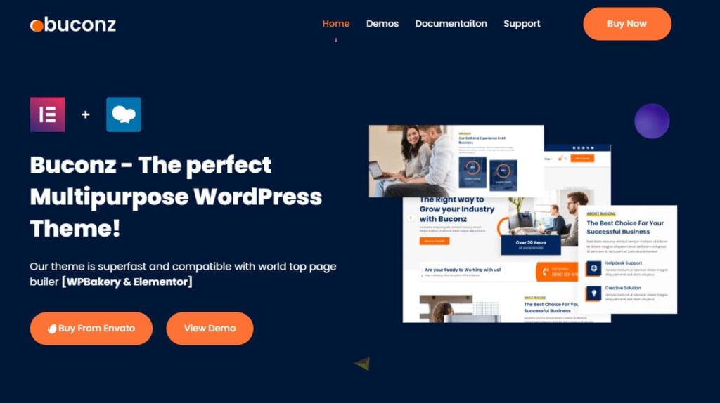 Buconz WordPress Theme