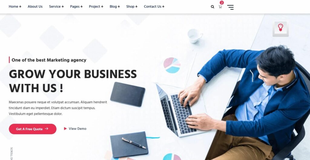 Foxco WordPress Portfolio Theme & Templates