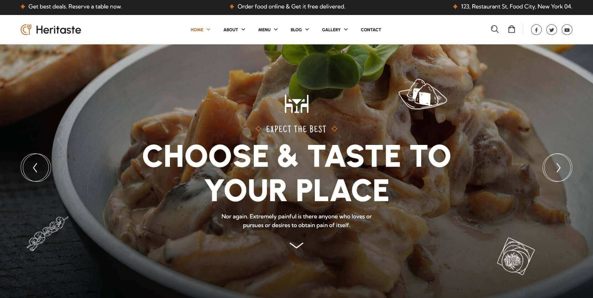 15+ Best WordPress Restaurant Themes for 2025 WordPress Restaurant Themes