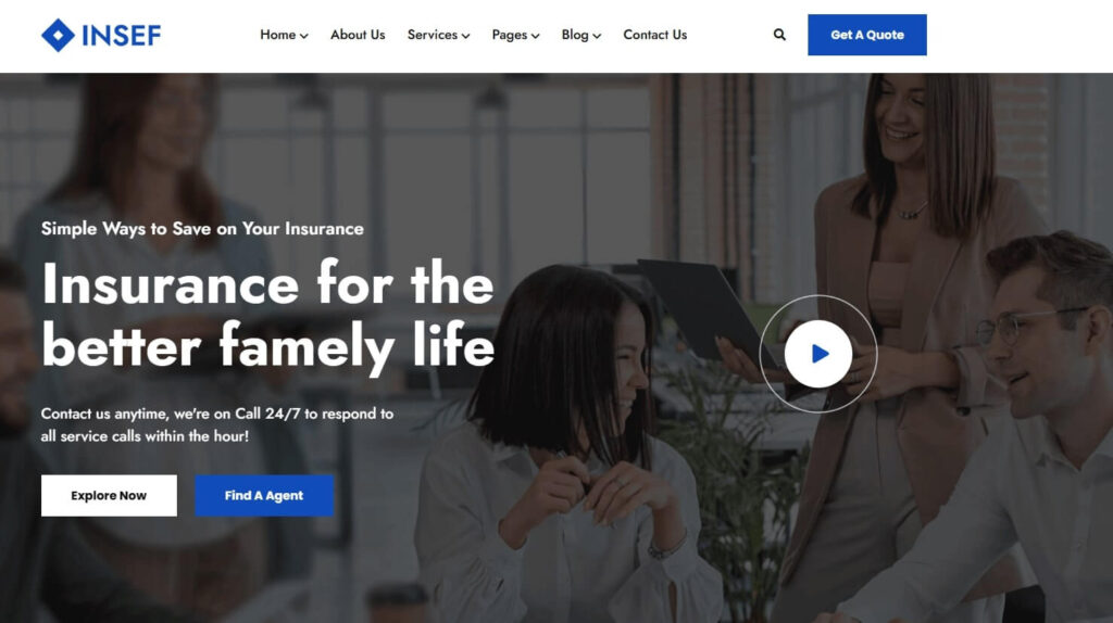 Insef WordPress & HTML Templates
