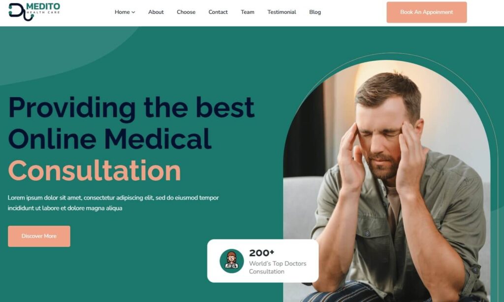 Medito WordPress & html Templates