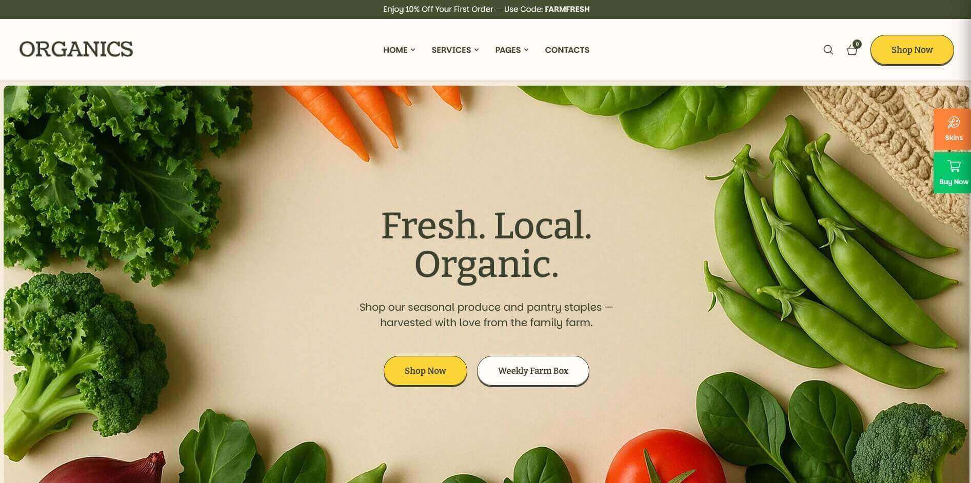 15+ Best WordPress Restaurant Themes for 2025 Food Farm WordPress Theme