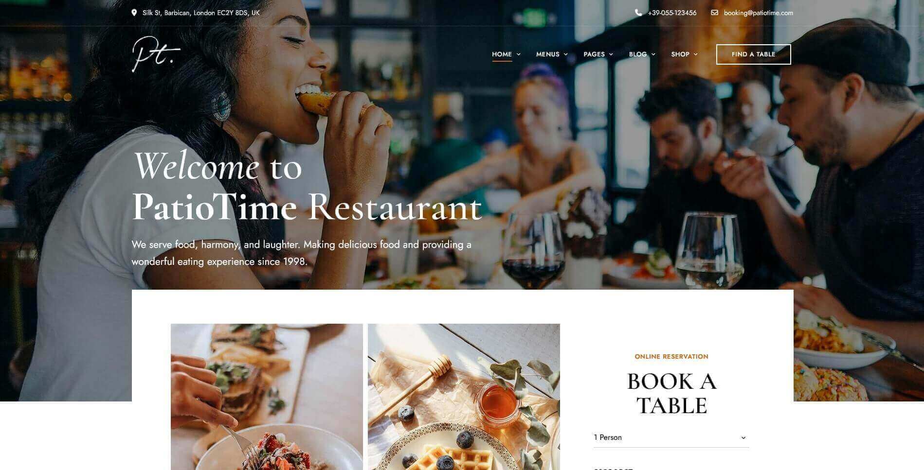 15+ Best WordPress Restaurant Themes for 2025 best-Restaurant-WordPress-Theme