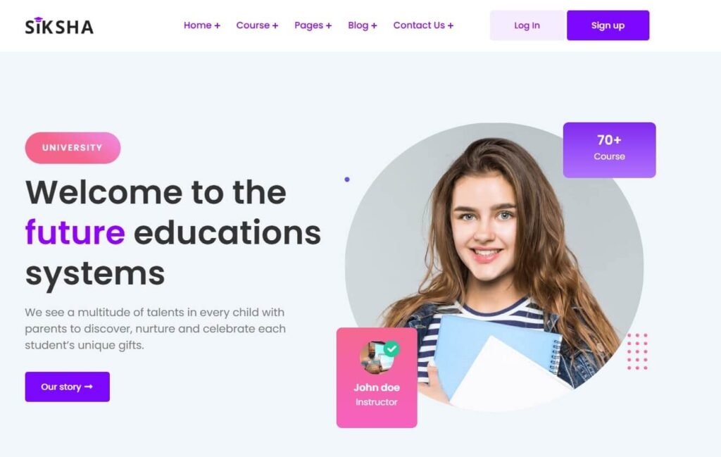 Siksha WordPress & HTML Templates