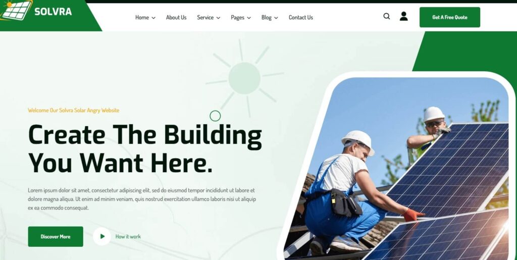 Solvra Best WordPress Theme