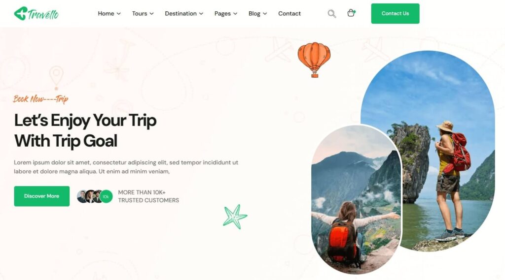 Travello WordPress & HTML Templates