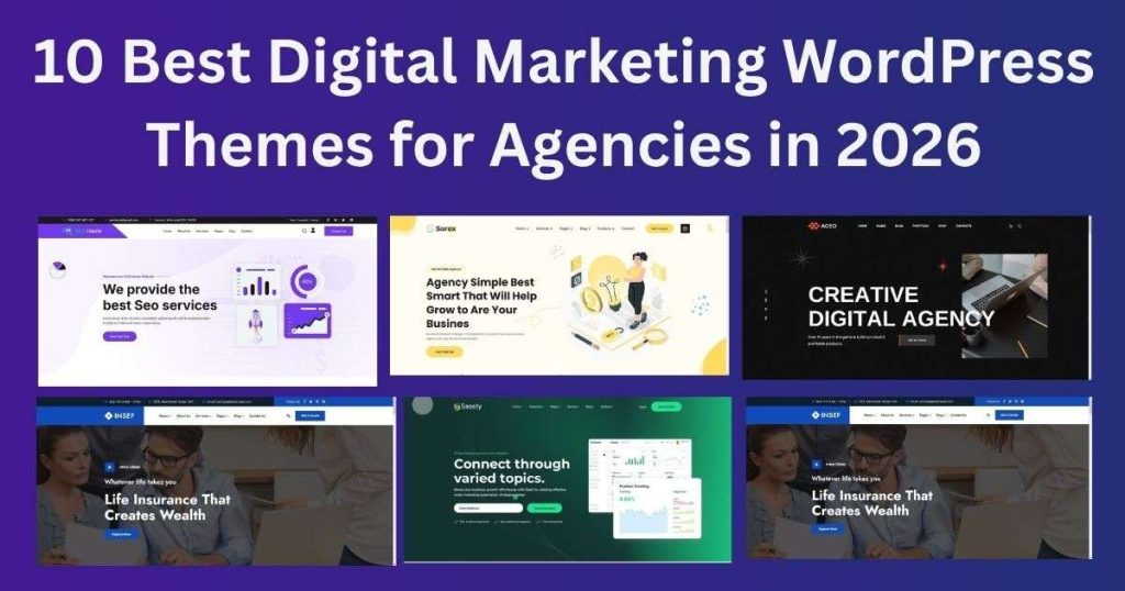 10 Best Digital Marketing Agency WordPress Themes 2026 10 Best Digital Marketing Agency WordPress Theme 2026