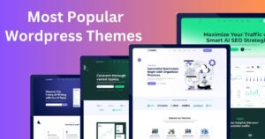 Collection of popular and creative WordPress themes for designers