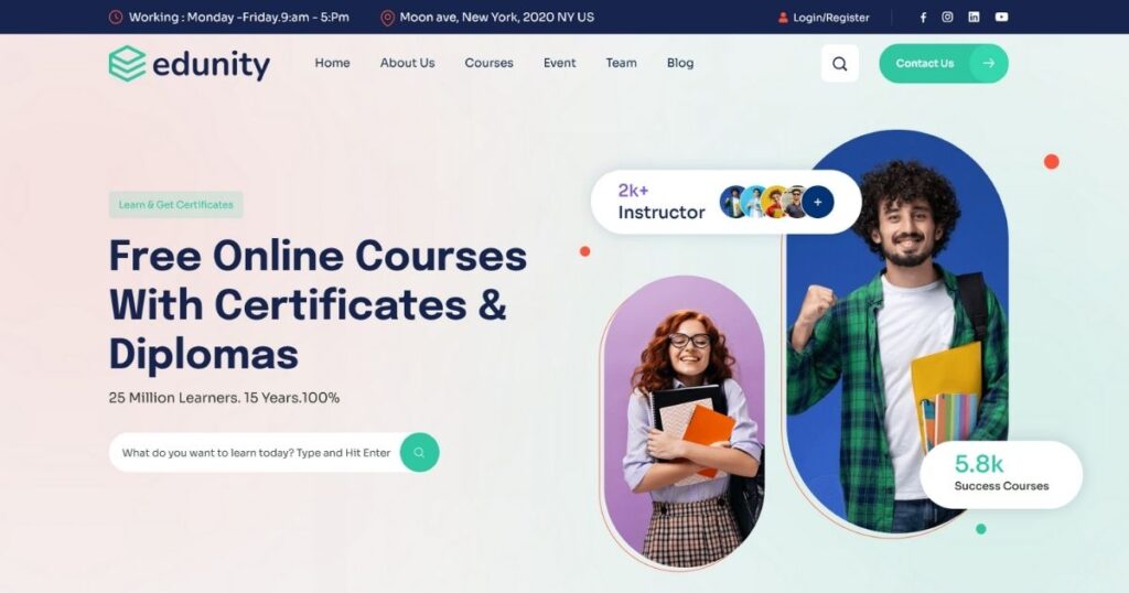 Education WordPress Them