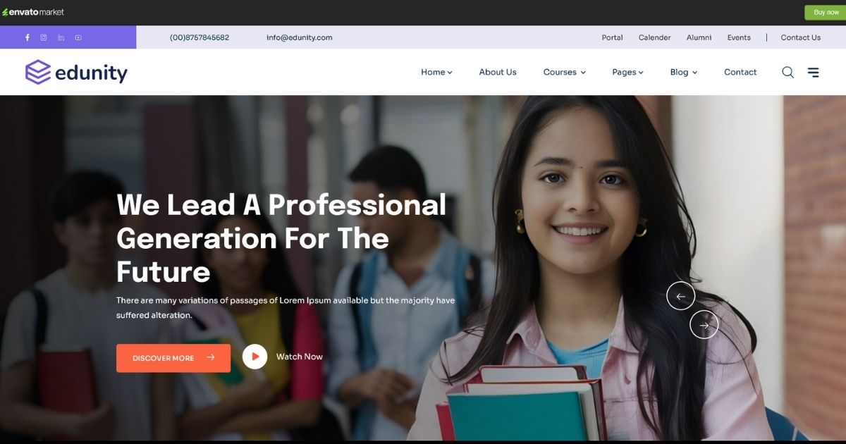 education wordpress theme