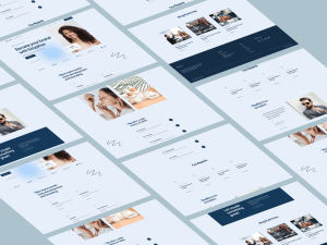 creative agency landing page modern branding and development website template