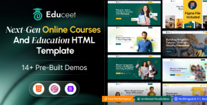 educational website design templates