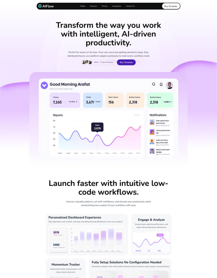 10+ best Figma landing page templates and free Figma templates for SaaS, startups, and agencies, showcasing modern figma website design.