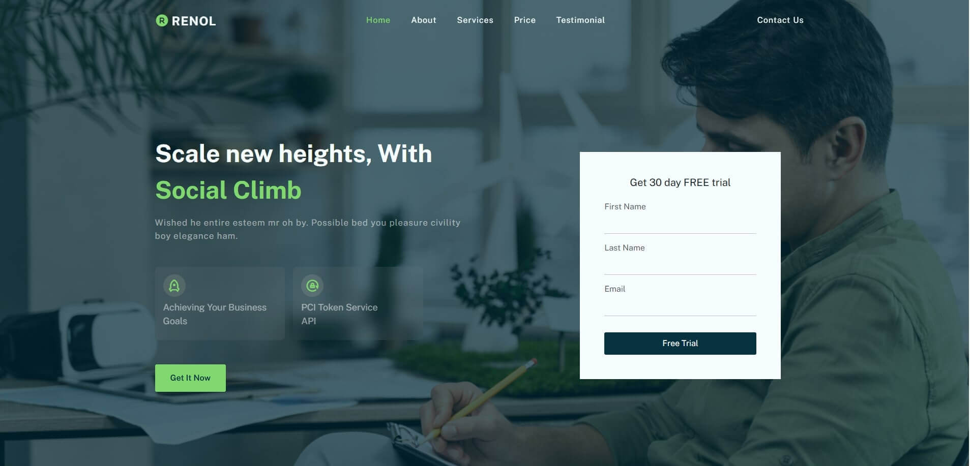 Ronel is a modern, high-performance React startup landing page template designed to help startups, SaaS companies, and digital products launch faster and convert better