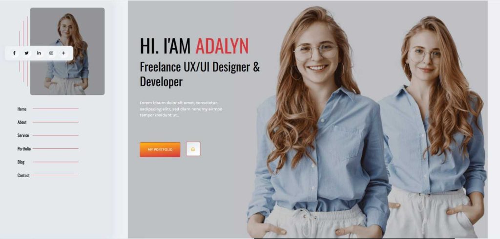 10+ Creative Free Portfolio Website Templates 2026
