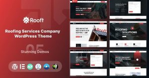 Rooft – Roofing Company WordPress Theme for Roof Repair