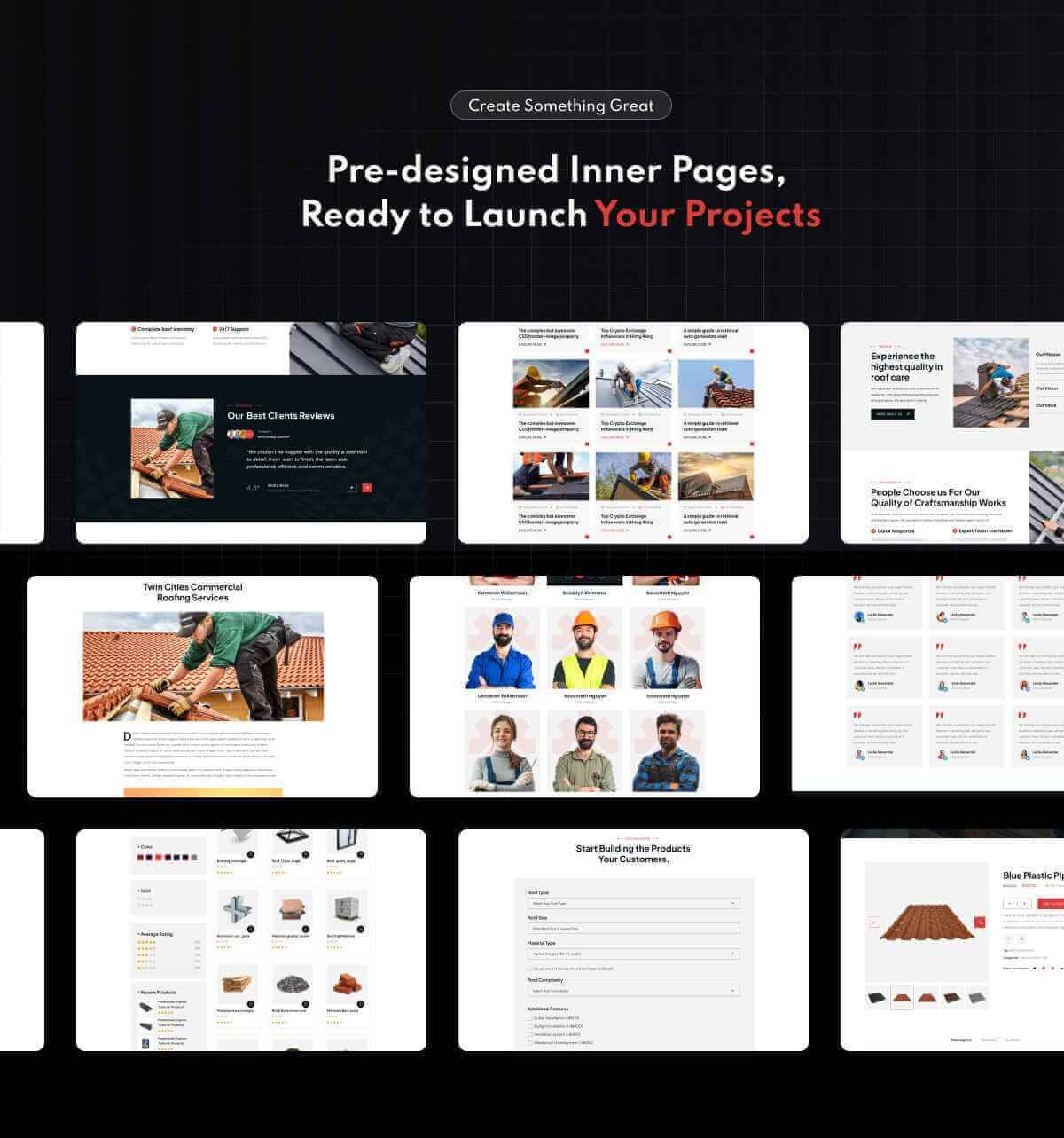 Rooft – Roofing Company WordPress Theme for Roof Repair