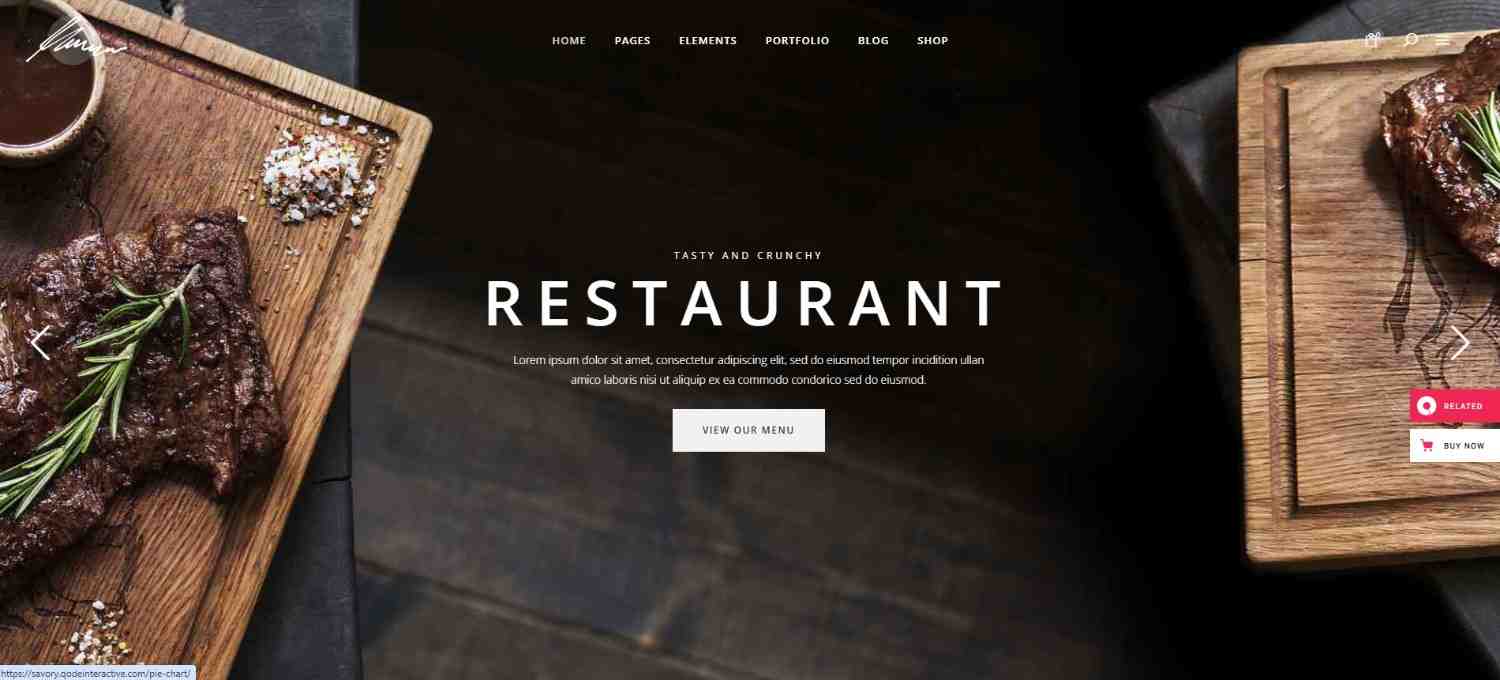 Best 11 Restaurant WordPress Themes Top Picks 2026 Savory restaurant WordPress theme highlighting menus and galleries for cafés and bakeries.