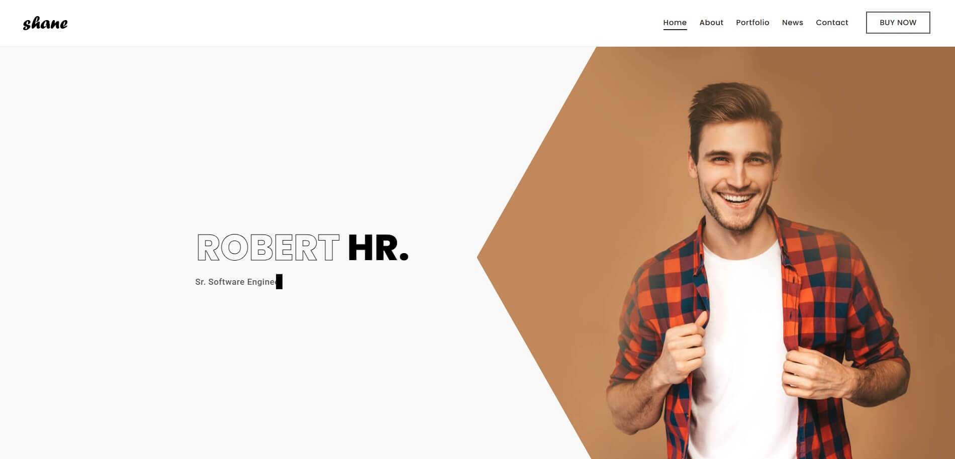 Top 11 React Portfolio Templates for Freelancer & Creatives Shane React Portfolio Template as a React personal portfolio template with modern and responsive design