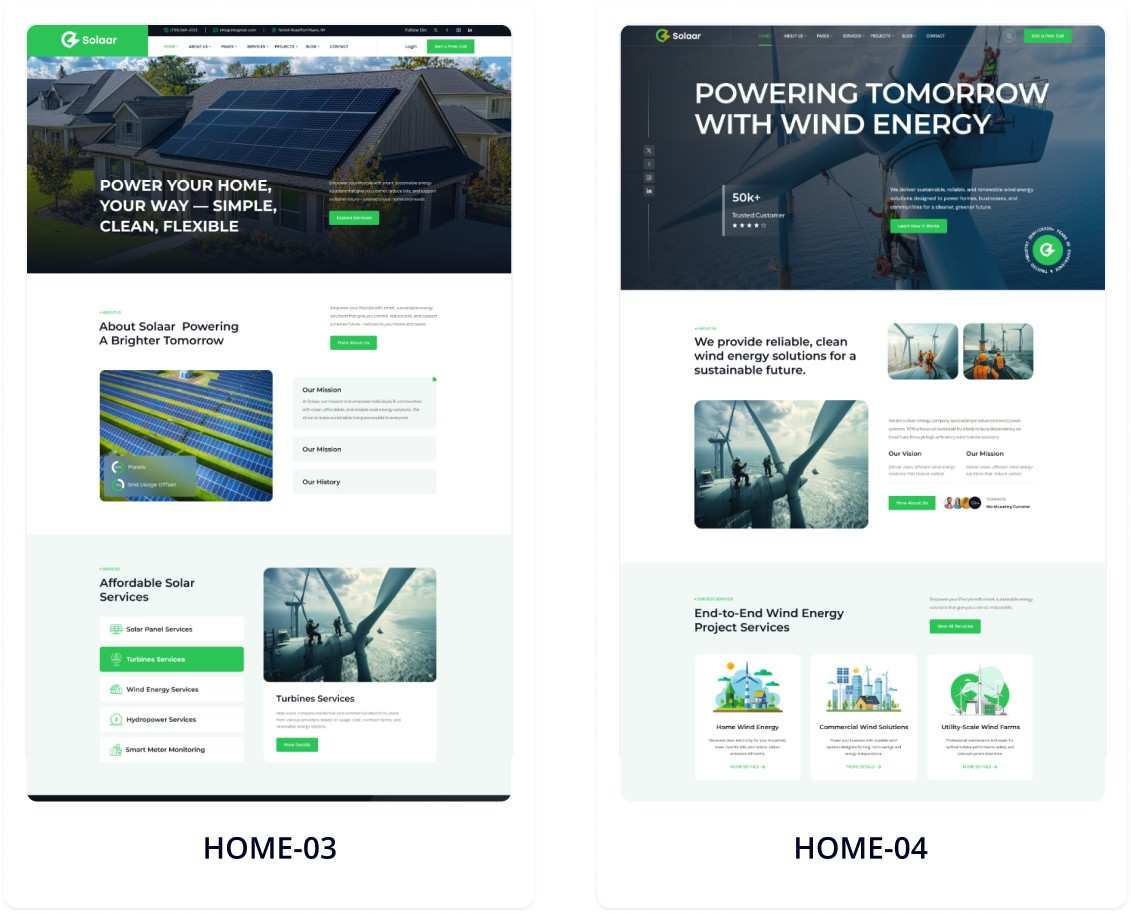 Solaar – Best Solar Energy WordPress Theme