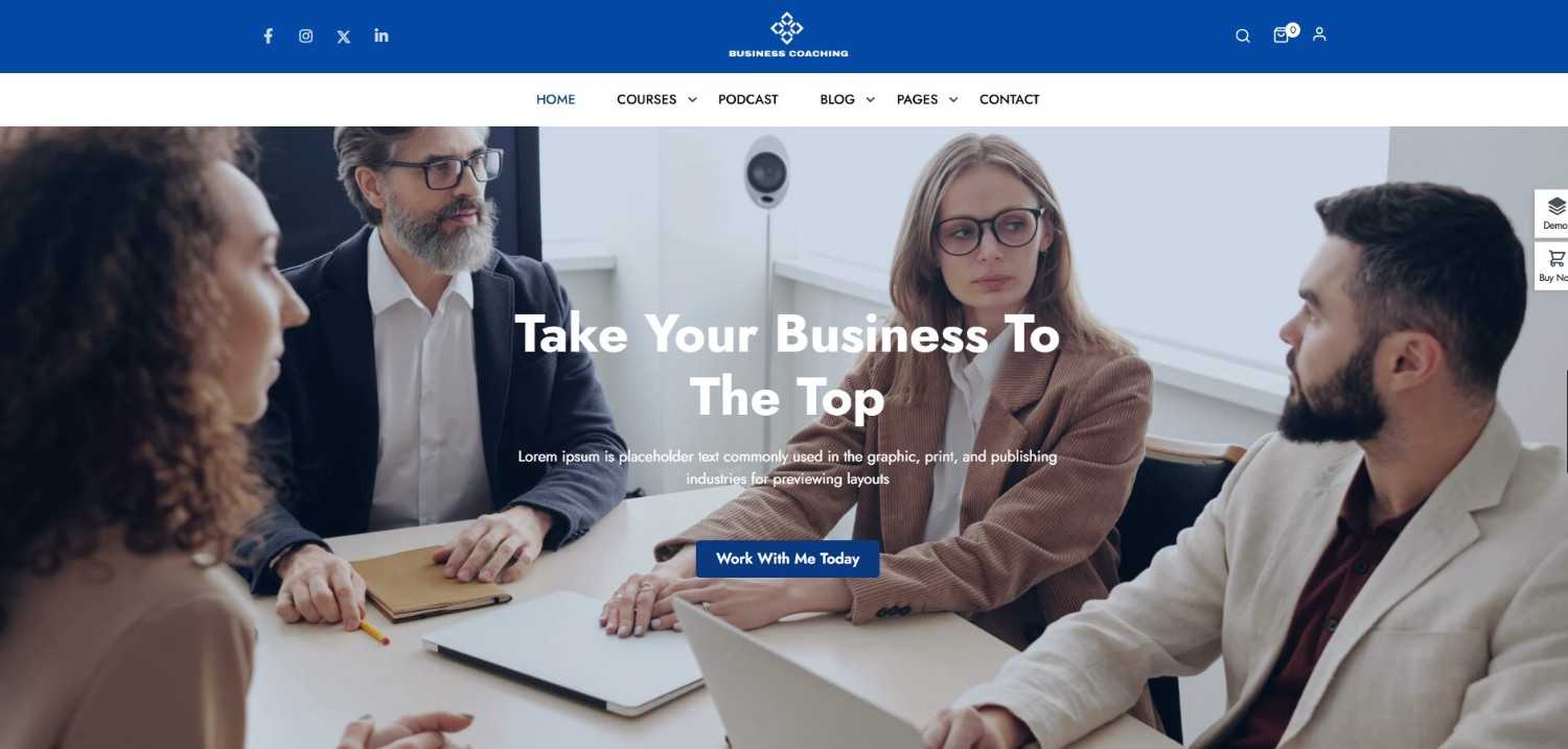 15 Top WordPress Themes for Business | Best Picks 2026 "Coaching – Life & Business Mentoring WordPress Theme: A top WordPress theme for life coaches, with booking systems and SEO optimization to engage clients."