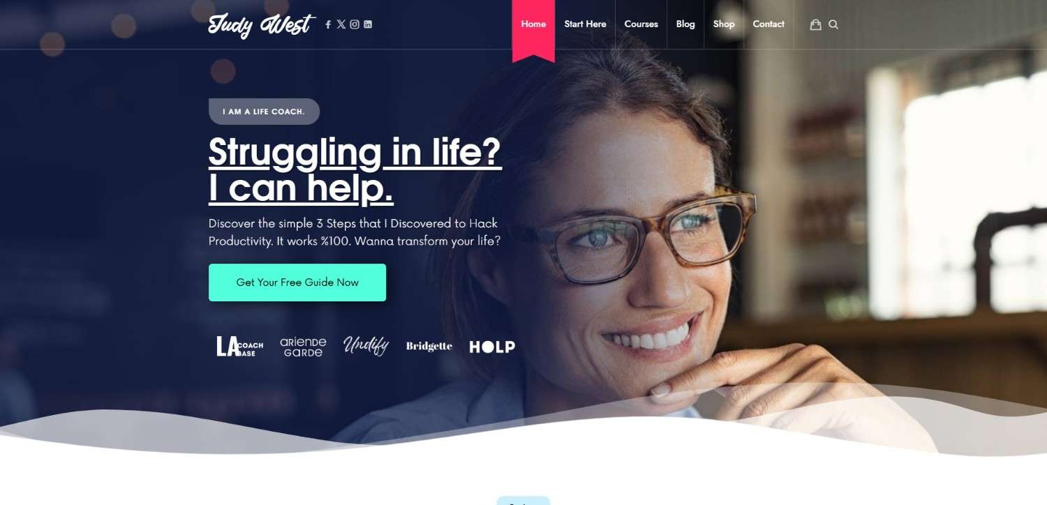 Efor – "Efor interactive online course WordPress themes with LearnDash and Zoom integration for coaches"