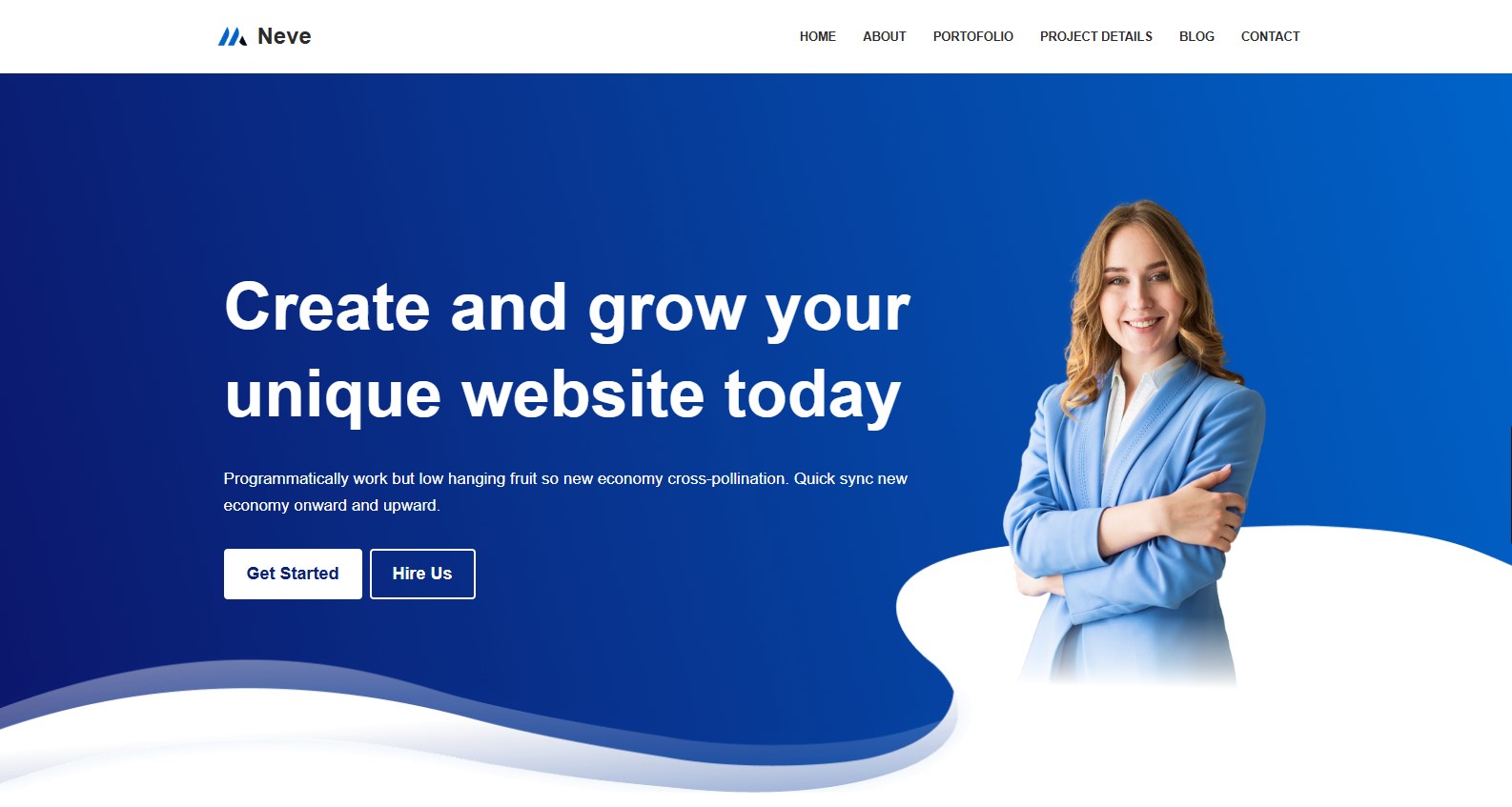 Neve – Fastest Themes for WordPress with mobile optimization and fast load times