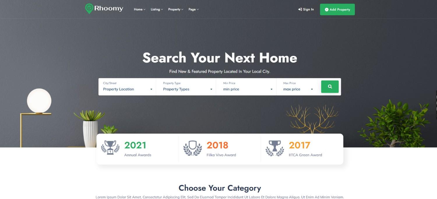 Best Real Estate WordPress Theme in 2026 – Top Picks for Agents, Brokers & Property Websites Rhoomy – Best real estate WordPress theme for rental and booking businesses