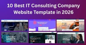 10 best it consulting company website template designs for modern technology businesses in 2026