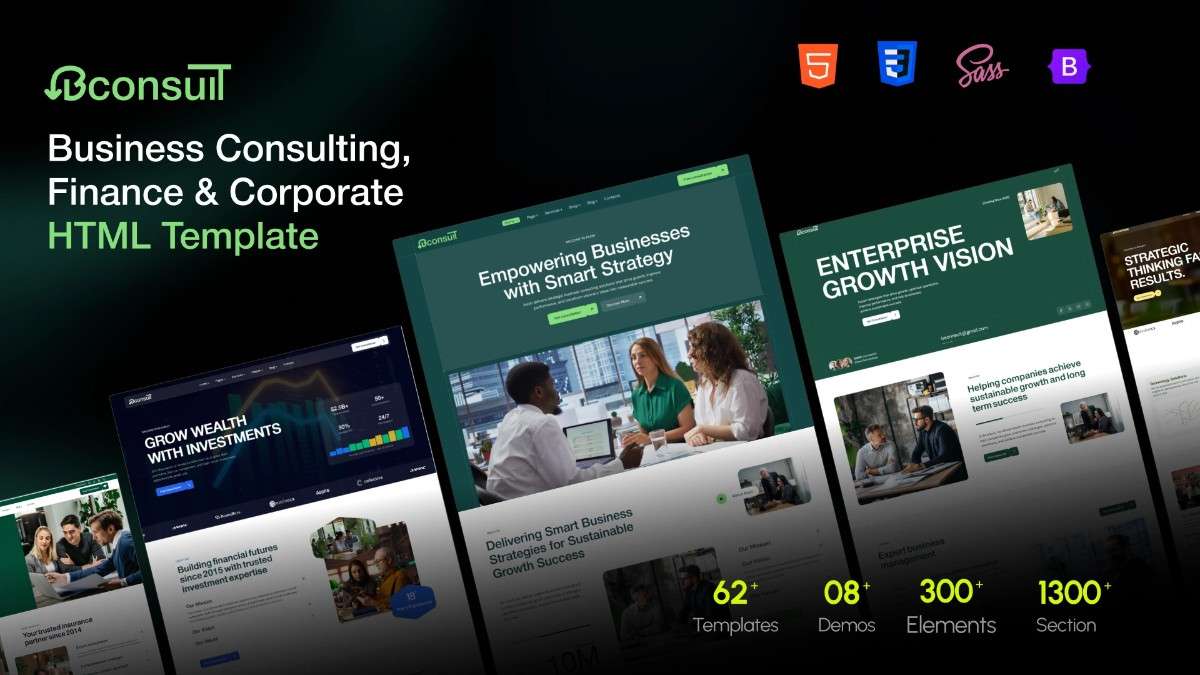 Bconsult Best Business Consulting Website Templates
