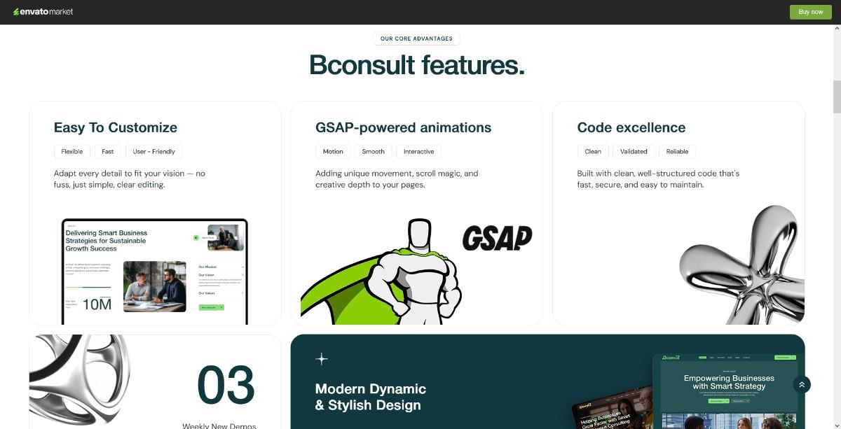 Bconsult Review Is This the Best Consulting Business Website Template for Agencies in 2026