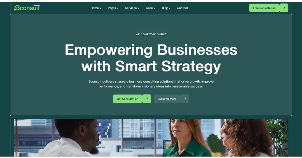 Bconsult Review Is This the Best Consulting Business Website Template for Agencies in 2026