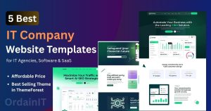 5 IT Company Website Templates for IT Agencies, Software & SaaS