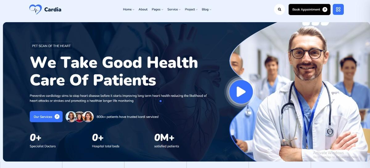 Top 10 Healthcare Website Template for Modern Medical Websites (2026) Top 10 Healthcare Website Template Options for Modern Medical Websites (2026)