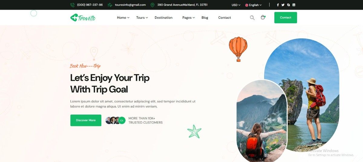 5 Best Tour and Travel WordPress Theme travel agency, tour company or vacation booking service 5 Best Tour and Travel WordPress Theme 2026