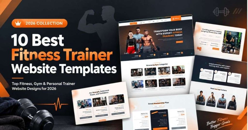 10 Best Fitness Trainer Website Templates for 2026 10 Best Fitness Trainer Website Templates for 2026