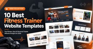 10 Best Fitness Trainer Website Templates for 2026