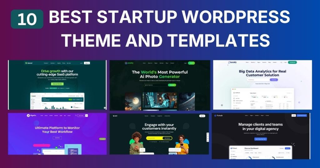 10 Best Startup WordPress Themes and Templates for Modern Businesses in 2026 10 Best Startup WordPress Themes and Templates for 2026