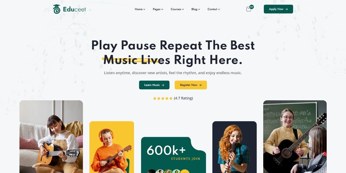 7 Best Music Website Templates for Artists and Producers 10 Best Music Website Templates for Artists and Producers
