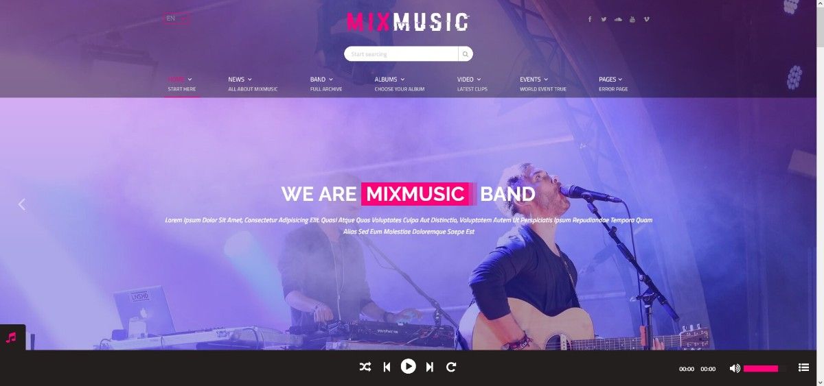 7 Best Music Website Templates for Artists and Producers 10 Best Music Website Templates for Artists and Producers